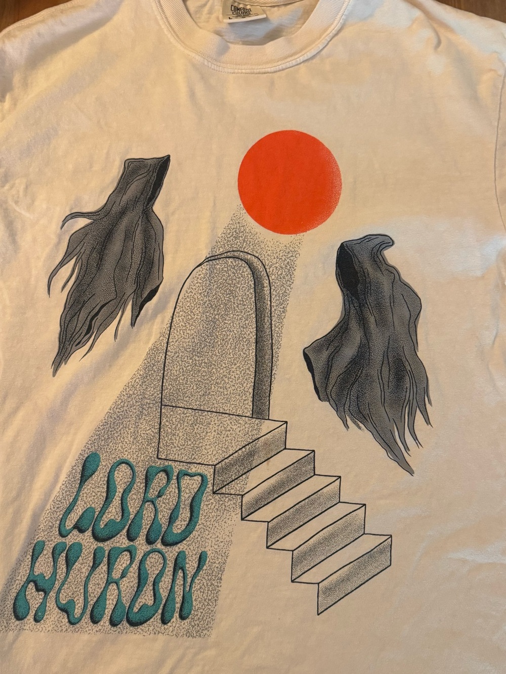 Lord Huron Official Band Merch Graphic Tee - Comfort Colors Size L